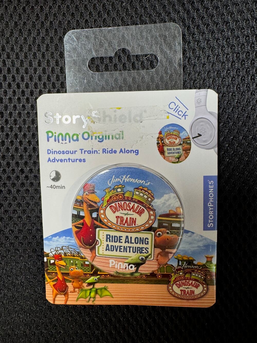 New Sealed StoryPhones Pinna Disk - Dinosaur Train